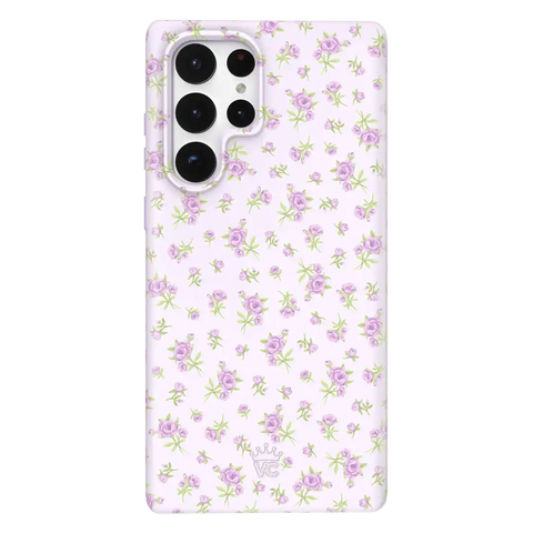Dainty Lilac Floral Samsung Case