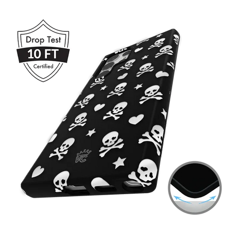 Chrome Skulls Samsung Case
