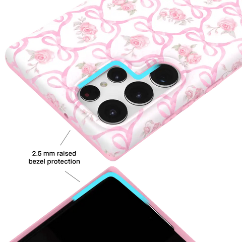 Lovely Pink Bows Samsung Case