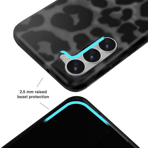 It Girl Black Leopard Samsung Case