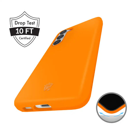 Pumpkin Spice Orange Samsung Case