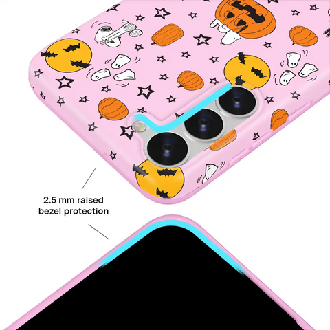 Snoopy Pink Pumpkins Samsung Case