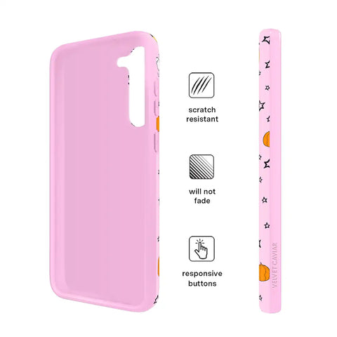 Snoopy Pink Pumpkins Samsung Case