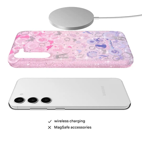 Wicked Glinda’s Bubble Glitter Samsung Case