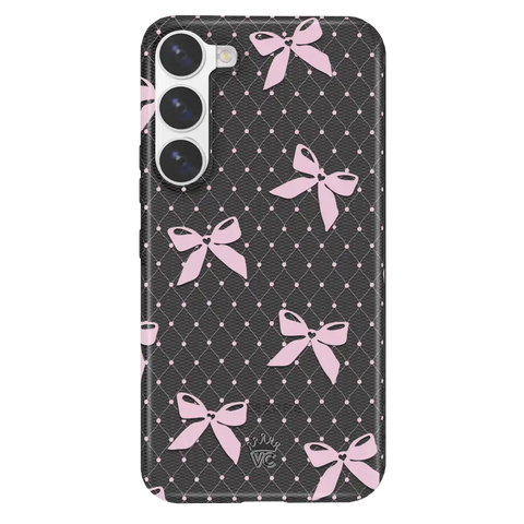 Lacy Pink Bows Samsung Case