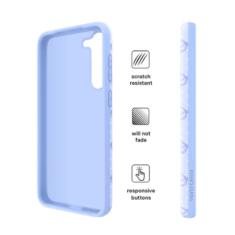 Lovely Blue Bows Samsung Case