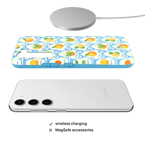 Orange Blossom Samsung Case