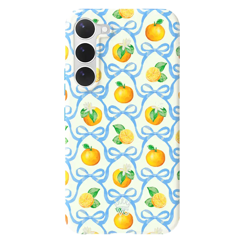 Orange Blossom Samsung Case