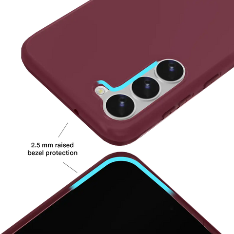 Burgundy 1990 Samsung Case