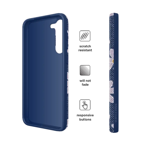 Denim Daisy Samsung Case