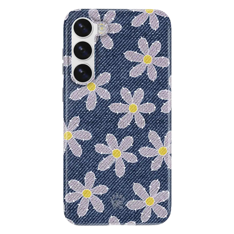 Denim Daisy Samsung Case