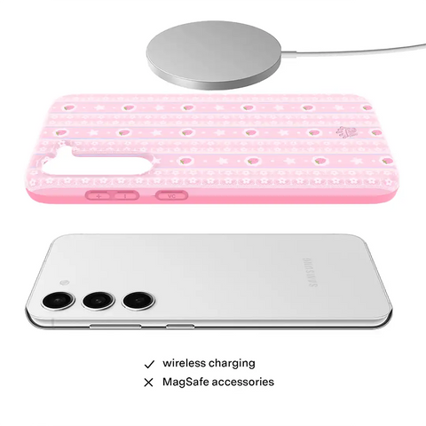 Strawberry Macaron Samsung Case