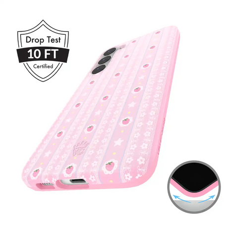 Strawberry Macaron Samsung Case