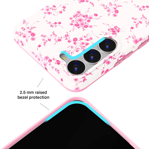 French Rose Floral Samsung Case