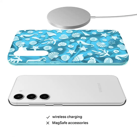 Aquamarine Holo Samsung Case