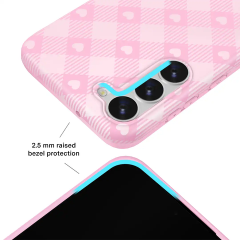 Dolly Pink Gingham Samsung Case