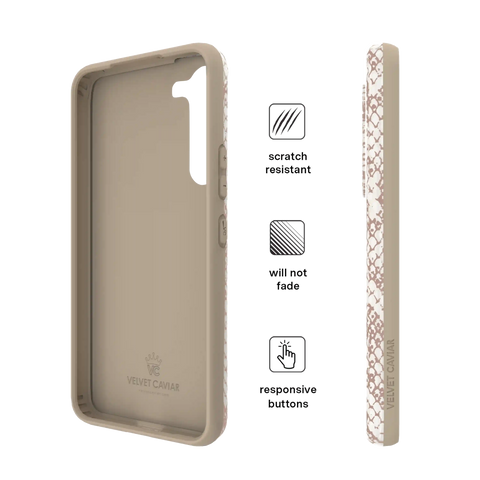 Nude Python Samsung Case