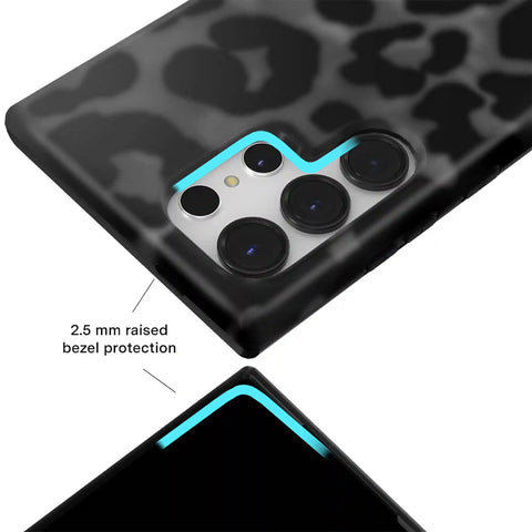 It Girl Black Leopard Samsung Case