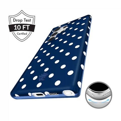 Midnight Polka Dot Samsung Case