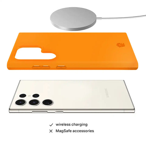 Pumpkin Spice Orange Samsung Case