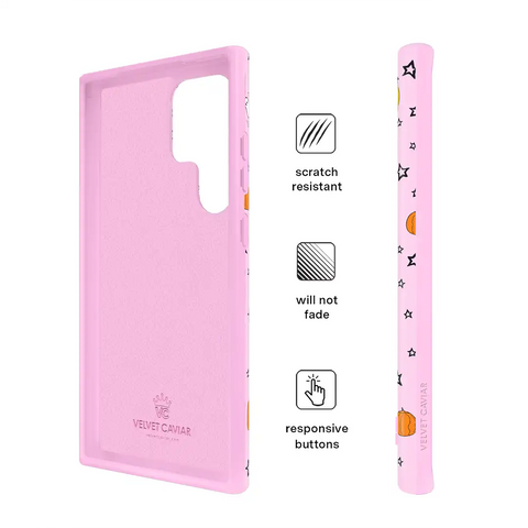 Snoopy Pink Pumpkins Samsung Case