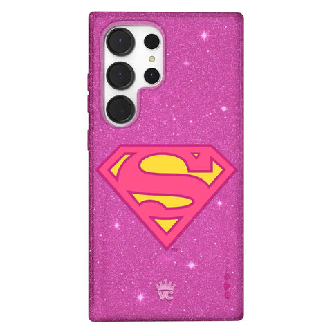 Supergirl Stardust Glitter Samsung Case