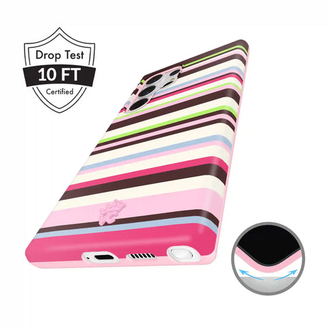 Sweet Treat Stripes Samsung Case