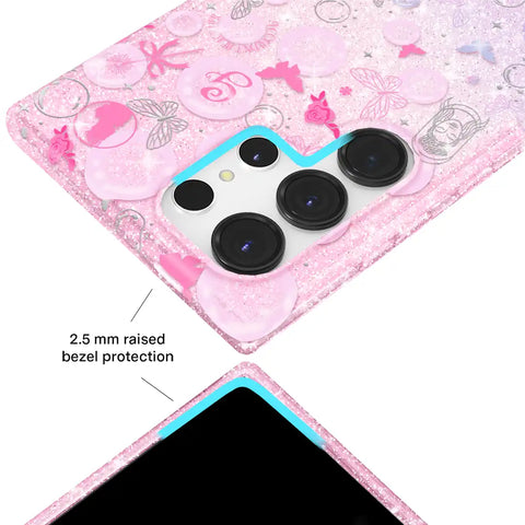 Wicked Glinda’s Bubble Glitter Samsung Case
