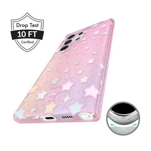 Falling Star Glitter Samsung Case