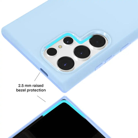 Cotton Candy Blue Samsung Case