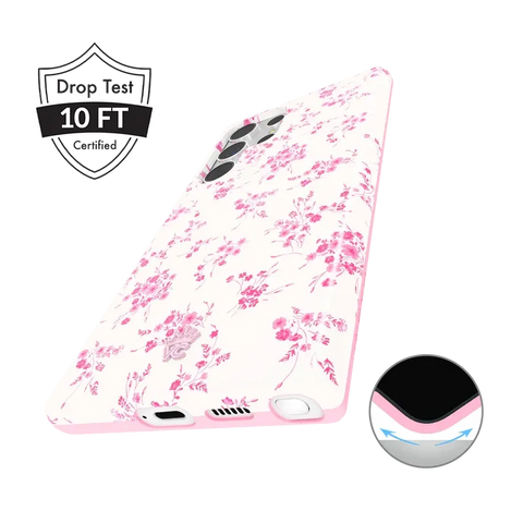 French Rose Floral Samsung Case