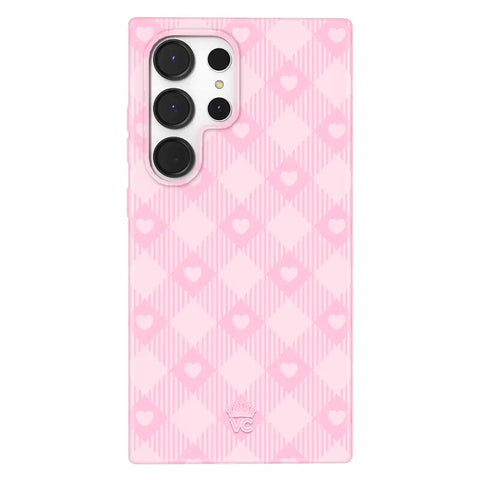 Dolly Pink Gingham Samsung Case