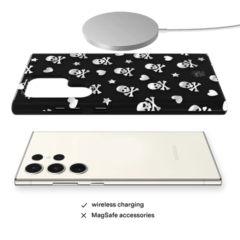 Chrome Skulls Samsung Case