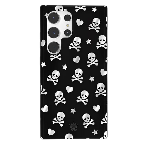 Chrome Skulls Samsung Case