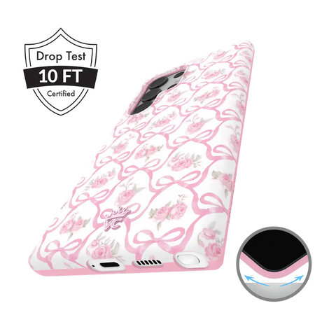 Lovely Pink Bows Samsung Case
