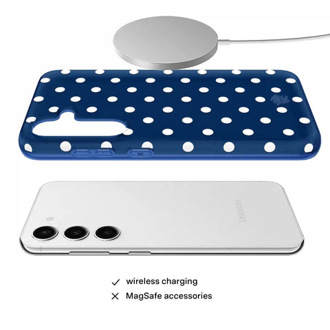 Midnight Polka Dot Samsung Case