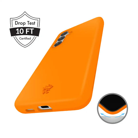 Pumpkin Spice Orange Samsung Case