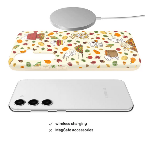 Snoopy Autumn Leaves Samsung Case