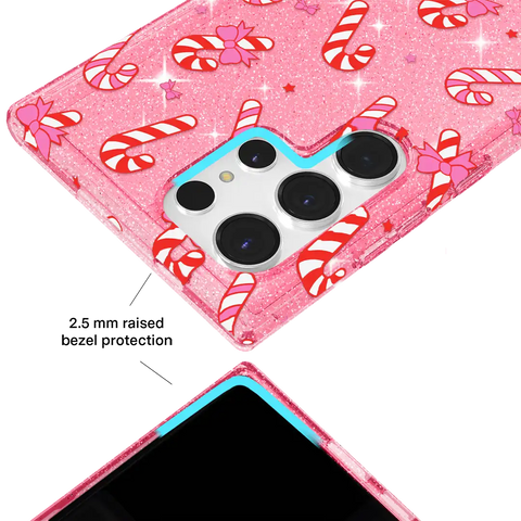 Pink Peppermint Princess Samsung Case