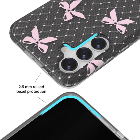 Lacy Pink Bows Samsung Case