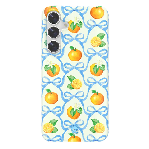 Orange Blossom Samsung Case