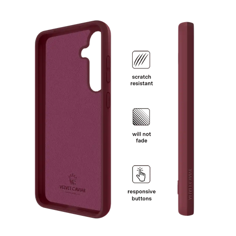 Burgundy 1990 Samsung Case