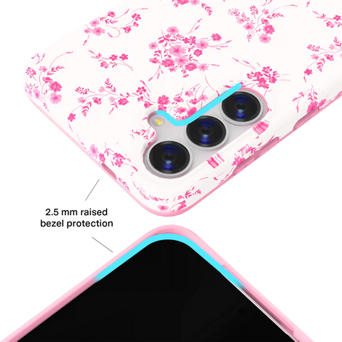 French Rose Floral Samsung Case
