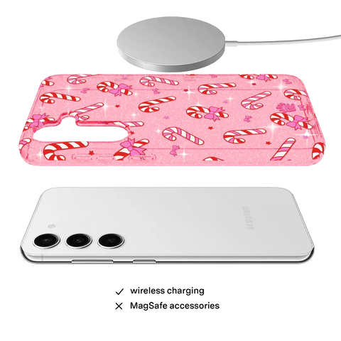 Pink Peppermint Princess Samsung Case