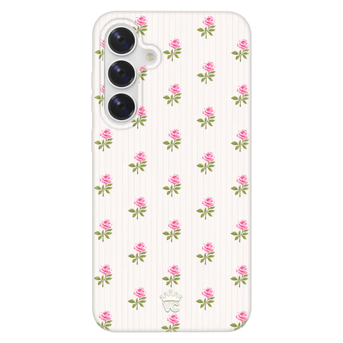 Pink Peony Floral Samsung Case
