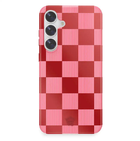 Rose Vibe Checkered Samsung Case