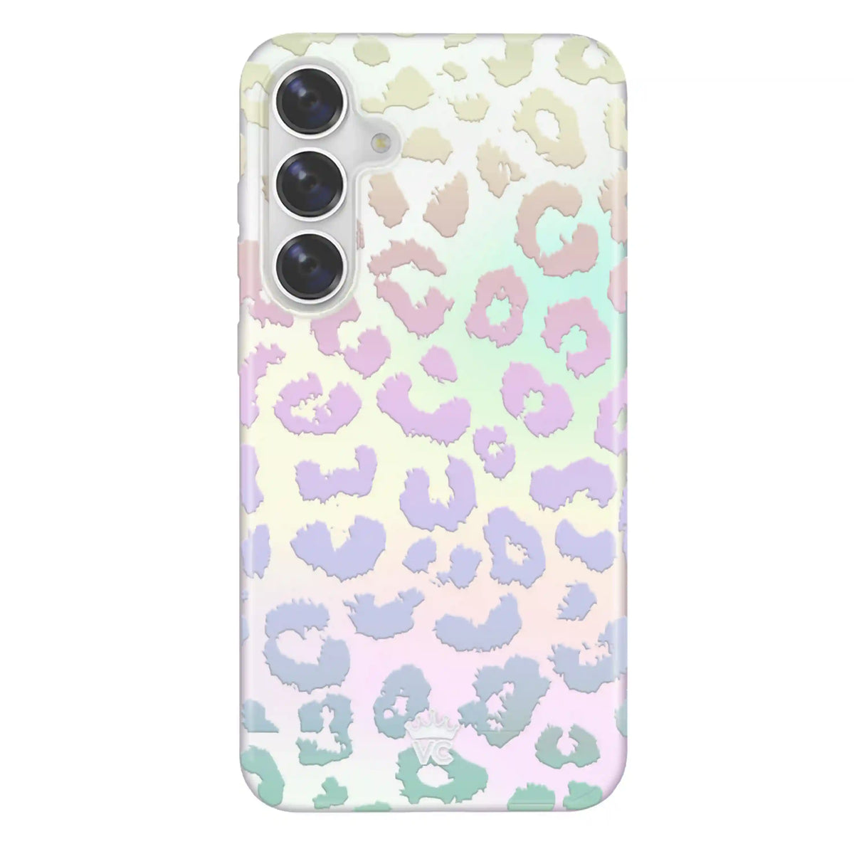 White Opal Leopard Samsung Case