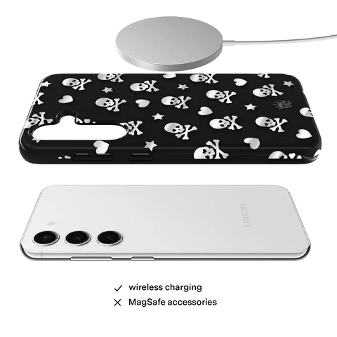 Chrome Skulls Samsung Case