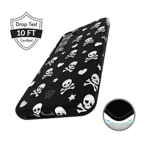 Chrome Skulls Samsung Case