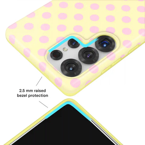 Buttercream Polka Dot Samsung Case